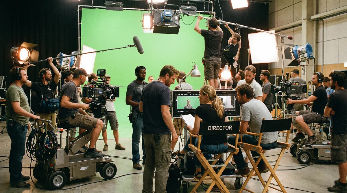 日本三级国际影视合作拍摄现场实景